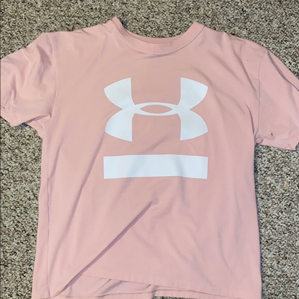 Pink Underarmour Tee